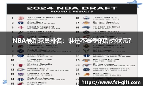 NBA最新球员排名：谁是本赛季的新秀状元？